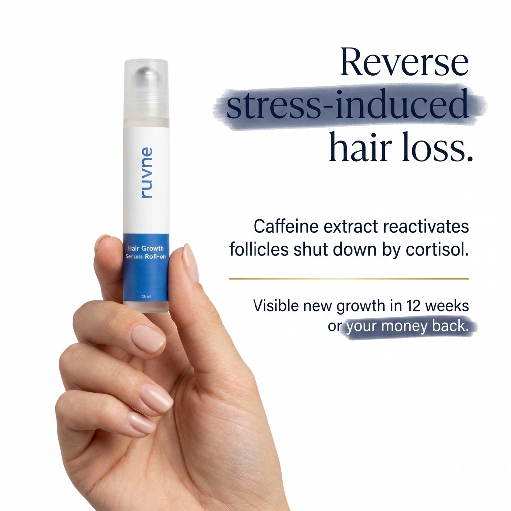 Reverse stress hair loss